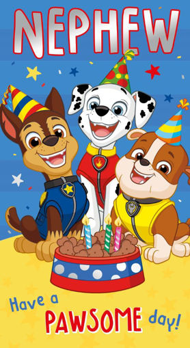 Picture of NEPHEW PAW PATROL BIRTHDAY CARD